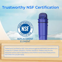 Waterdrop Replacement for Pur®, Pur® Plus Water Filter, CRF950Z NSF Certified Pitcher Water Filter