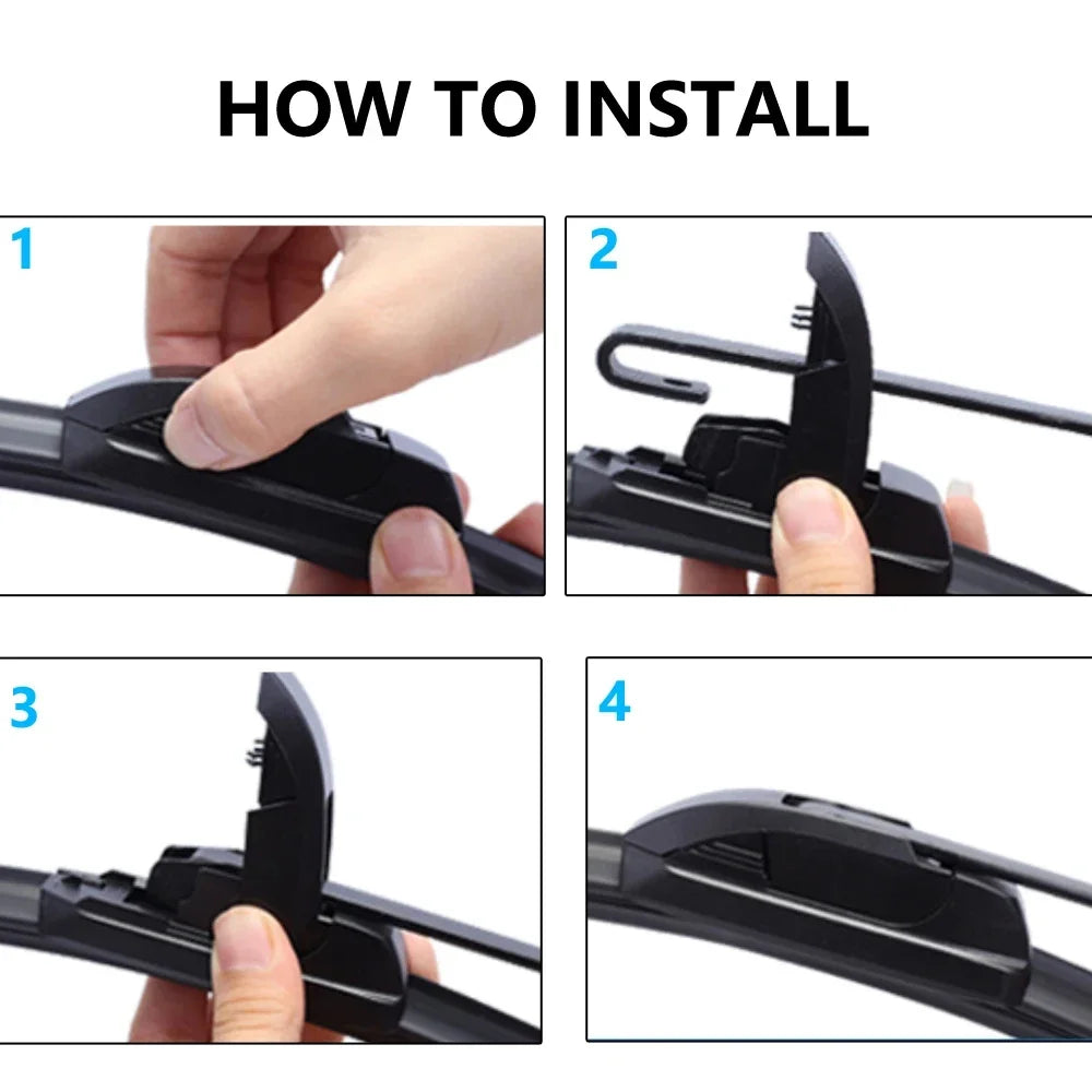 Car Windscreen Wipers for Kia K5 Accessories 2013 TF 2010~2015 Optima Auto Wipers Blade Front Windscreen Cutte Car Accessories