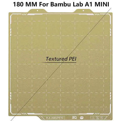 BIGTREETECH Panda Build Plate For Bambu Lab P1 A1 X1 A1 Mini Sheet Spring Steel PEI PEO PET CryoGrip Pro Honeycomb Houndstooth