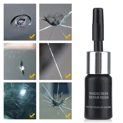 Automotive Glass Nano Repair Fluid Car Windshield Resin Crack Tool Kit Universal Car Windscreen Glass Scratch Crack Restore