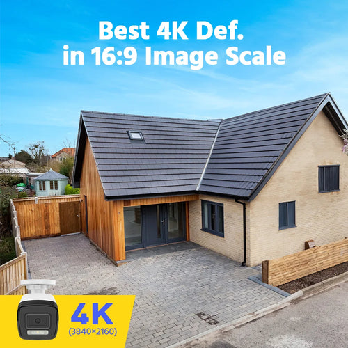 ANNKE H800 8CH 4K Ultra HD POE Network Video Security System 8MP H.265+ NVR 30M EXIR Night Vision Outdoor IP Camera CCTV Set Kit