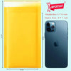 Kraft Foam Mail 4x8 "100 pieces, small zip-lock mail transport bag, yellow padded envelope #000