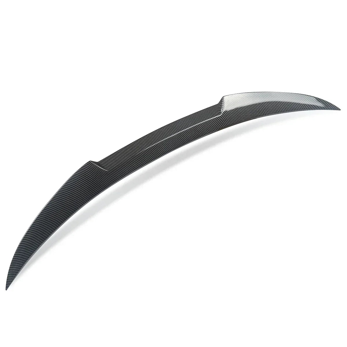 For BMW E93 335i M3 Car Rear Trunk Spoiler Lip Carbon Fiber Look Rear Wing Spoiler 2007-2013 Gloss Black Spoiler Kit Accessories