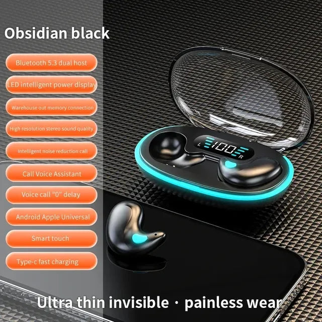 Xiaomi  X55 Wireless Sleep Earphone Noise Reduction Invisible Earphone Sleeping Headset Bluetooth Sport Headphones Earbuds