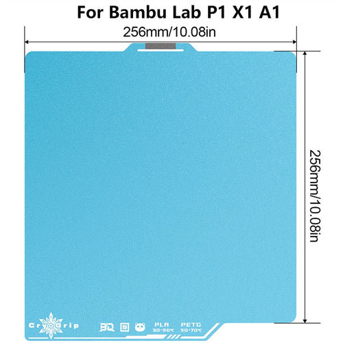BIGTREETECH Panda Build Plate For Bambu Lab P1 A1 X1 A1 Mini Sheet Spring Steel PEI PEO PET CryoGrip Pro Honeycomb Houndstooth