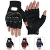 Motorcycle Gloves for Men Women Half Finger Glove Moto Fingerless Riding Protective Gear Gloves Motorbike ATV MTB Racing  Gloves