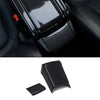 Carbon Fiber Car Gear Panel Trim Shift Panel Central Armest Box Decor Cover for Honda Civic 10th 2016-2020 Car Accessories