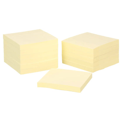 Paper Sticky Notes, Yellow, 3 X 3, 1200 Sheets