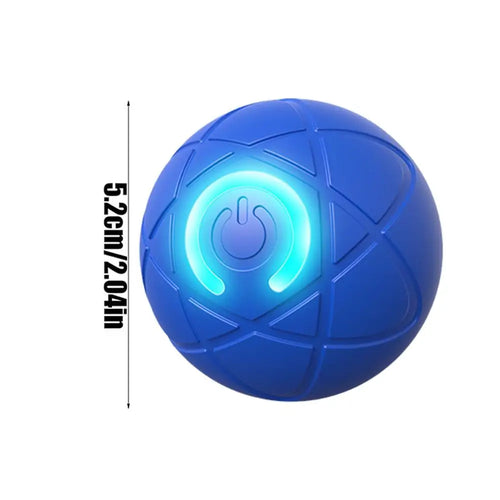 Active Rolling Ball for Dogs USB Interactive Dog Ball Toy Automatic Rechargeable Dog Interactive Toys Dog Ball with LED Light