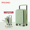 Mixi 2024 New Design Wide Handle Suitcase Men Carry-On Luggage Women Travel Trolley Case 20 Inch Cabin PC Aluminum Frame M9275
