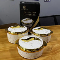 3Pcs/Set 1.5/2/2.5 Liter Food Warmer Thermal Insualtion Hot Pot Ramadan Event Lunch Box For Wedding Family Party