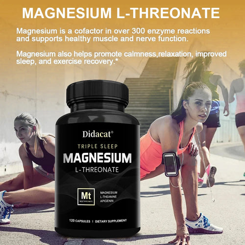 Magnesium Complex - Bone, Muscle and Heart Health Supplement, Sleep Support, Muscle Relaxation, Stress and Anxiety Relief