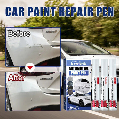 RAYHONG 3pcs Paint For Cars Paint Scratch Repair Waterproof Auto Scratch Remover Pen Black/White Car Paint Pen