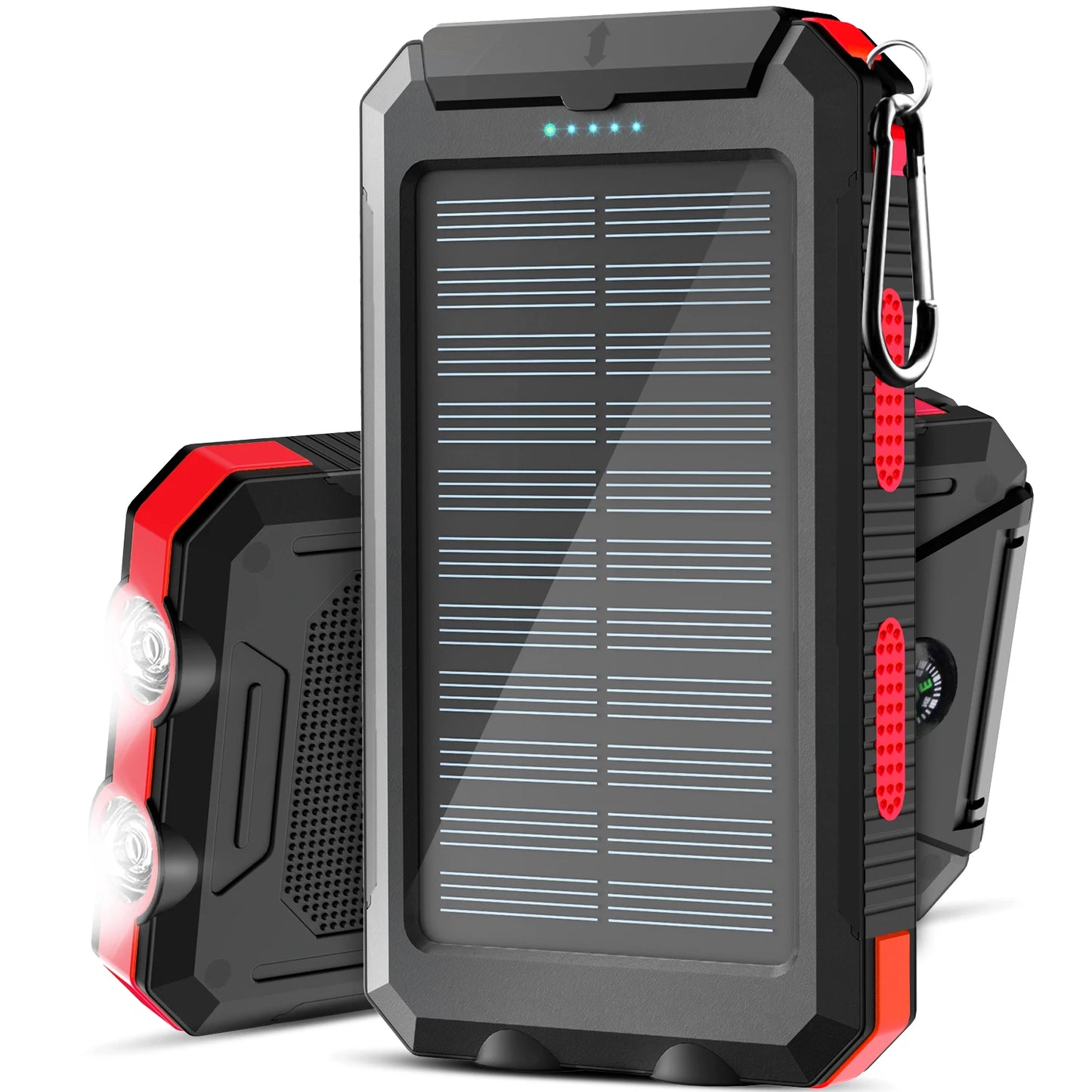 Waterproof Outdoor Solar Power Bank 38800mAh Dual USB Travel Outdoor Solar Mobile Phone Charger Solar Powerbanks For Camping