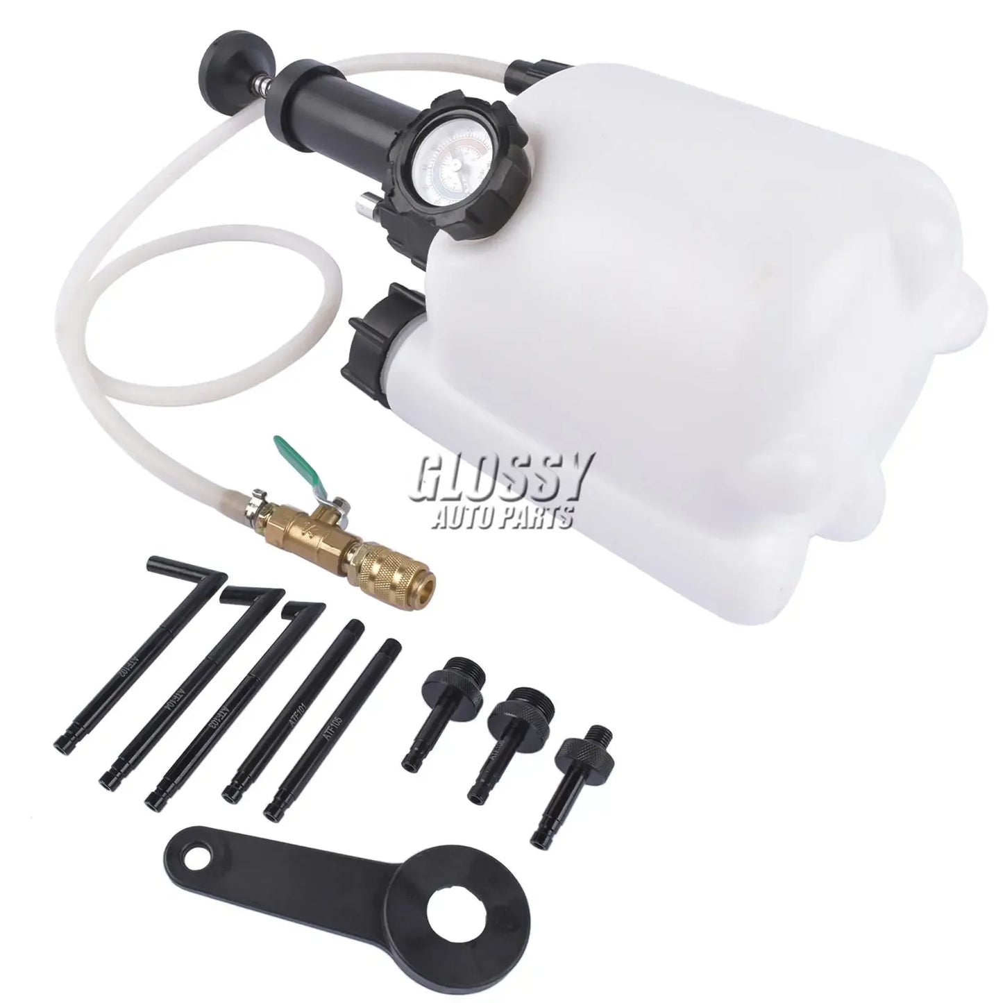 AP03 3L Transmission Oil Filling Tool System Fluid Pump Manual W/8pcs Adaptors