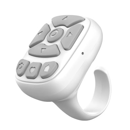 Blutooth Remote Control Scrolling Ring E-book Page Turner for Tiktok Mobile Video Remote Control Selfie Stick Camera Controller