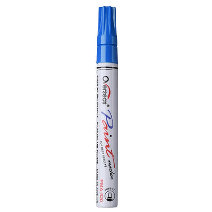 Oily Painting Pen Auto Rubber Tyre Polishes Paint Cleaner Car Wheel Tire Metal Permanent Marker Graffiti Touch Scratch Wet Wax