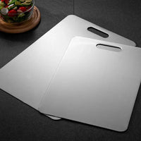 Stainless Steel Thickened Cutting Board Antibacterial Mildew-proof Kneading Dough Board Kitchen Fruit vegetable Cutting Board
