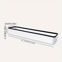 1pc Toilet Bathroom Storage Cabinet Rack Wall Hanging Hole Free Multifunctional Artifact Above Toilet Rack White Shelf Organizer