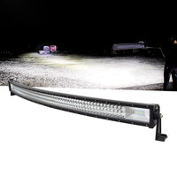 Curved/Straight 22 32 42 52inch 675W 540W Led Light Bar Driving Lights 7D 3-Rows Offroad Truck SUV ATV Tractor Car Boat