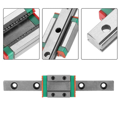 1pc LML9B  Miniature Linear Rail  Rail 150mm Width Slide Block Linear  Rail Linear Rail Carriage Linear Motion Rail