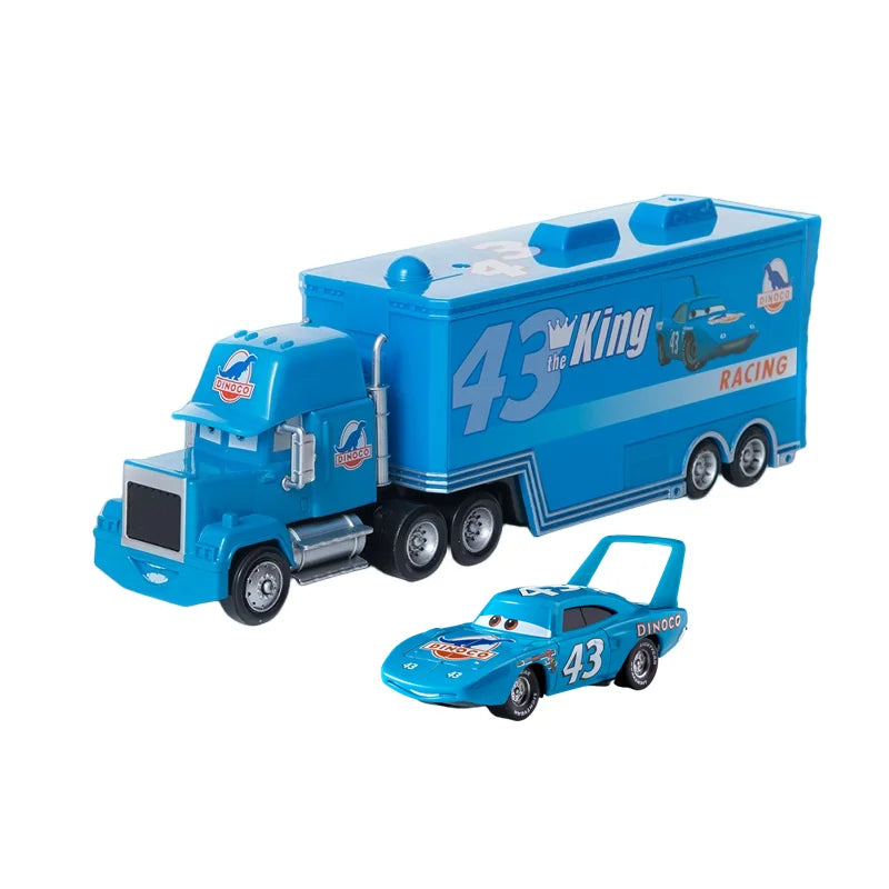 Disney Pixar Cars Lightning McQueen SUV Black Storm Jackson Cruz Mater Big wheel Offroad Metal Cars Toy Kids Christmas Gifts