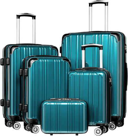 Luggage Expandable Suitcase Set with TSA Lock Spinner Luggage & Bags Rolling Luggage