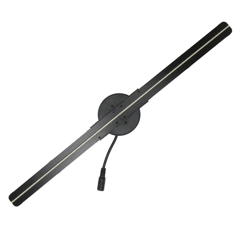 3D Hologram Fan Wifi Wireless Transmission 16.5in 2000x224 WiFi 3D Projector with 224 LED Light Beads for Business Advertising