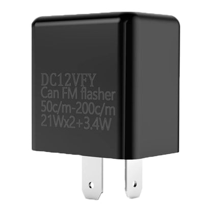 DV 12V Frequency Relay Adjustable Turn Signal Indicator 3 Gear Fix Motorcycle Flasher Multiple Protection LED Turn Indicator