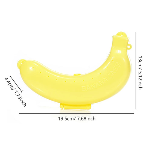 Banana Storage Box for Outdoor Travel Cute  Case Protector  Container Trip  Lunch Fruit Storage  Holder