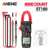 ANENG ST180  Digital Clamp Multimeter Meter AC Current  4000 Counts Ammeter Voltage Tester Car Amp Hz Capacitance NCV Ohm Tool