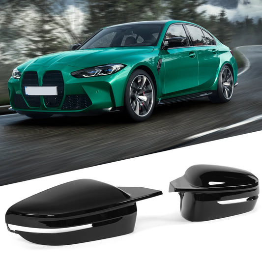 1 Pair Cars Rearview Mirror Cover Mirror Caps For BMW 3 Series G20/G21 4 Series G22/G23/G26 5 Series G30/G31 7 Series G11/G12
