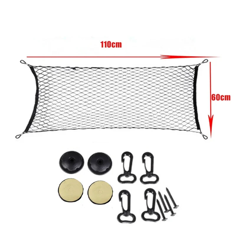 For Mercedes Benz GLE 350 250 W167 W166 1998-2024 2022 2021 Car Trunk Net Rear Cargo Net Mesh Luggage Elastic Auto Accessories