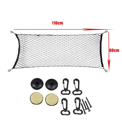 For Mercedes Benz GLE 350 250 W167 W166 1998-2024 2022 2021 Car Trunk Net Rear Cargo Net Mesh Luggage Elastic Auto Accessories