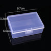 Mini Boxes Rectangle Plastic Storage Box Practical Frosted Translucent Toolbox Bead Jewelry Case Display Organizer Container