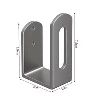 2pcs/set Pot Lid Rack Pot Cover Cutting Board Holder Sponge Storage Shelf Kitchen Bathroom Wall Mounted Organizer Rack Accessori