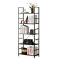 JHK 5 Tier Bookcase Bookshelf Modern Book Case For Books Corner Storage Organizer for Bedroom Home Office Kitchen Living Room