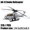 2024 Sluban WW2 Military Russia Air Weapon Mi-24 Attack Helicopters Hind Model Building Blocks Classics Fighter Bricks Plane Toy