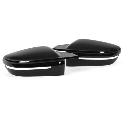 1 Pair Cars Rearview Mirror Cover Mirror Caps For BMW 3 Series G20/G21 4 Series G22/G23/G26 5 Series G30/G31 7 Series G11/G12