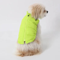 Winter Pet Dog Warm Cotton Coats Back Zipper Windproof Thickness Clothes for Small Medium Dogs Chihuahua French Bulldog Outfits