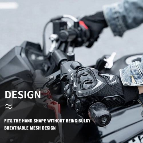 Motorcycle Gloves for Men Women Full Finger Touchscreen Motorbike Gloves for BMX ATV MTB Riding Road Racing Motocross Gloves