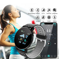 119S Smartwatch Bluetooth Smart Watch Men Blood Pressure Women Smart Band Clock Sports Fitness Tracker Watch For Android IOS