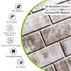 20 pcs 3D Peel and Stick Backsplash, Wall Tiles Self Adhesive, 3D Brick Tile Stickers, Backsplash for Kitchen, Wall Deco