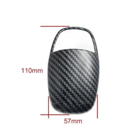 Carbon Fiber Pattern Car Gear Head Decorative Shell Cover for Dodge Challenger Charger SRT 2015 2016 2017 2018 2019 2020 2021