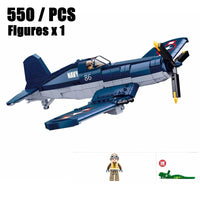 2024 Sluban WW2 Military Russia Air Weapon Mi-24 Attack Helicopters Hind Model Building Blocks Classics Fighter Bricks Plane Toy