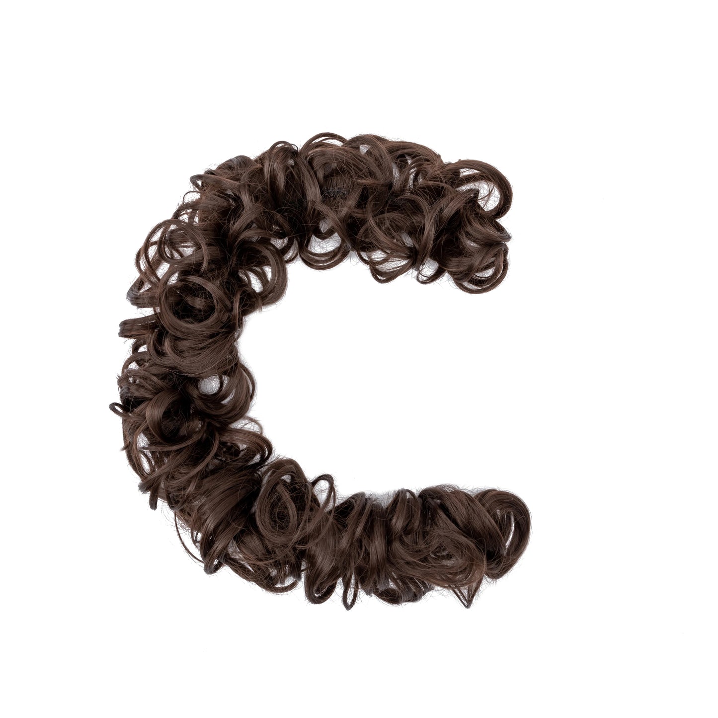 Long Messy Bun Hair Piece Curly Hair Extensions Hair Scrunchies Tousled Updo Hair Bun Hair Pieces Soft For Women Brown Black