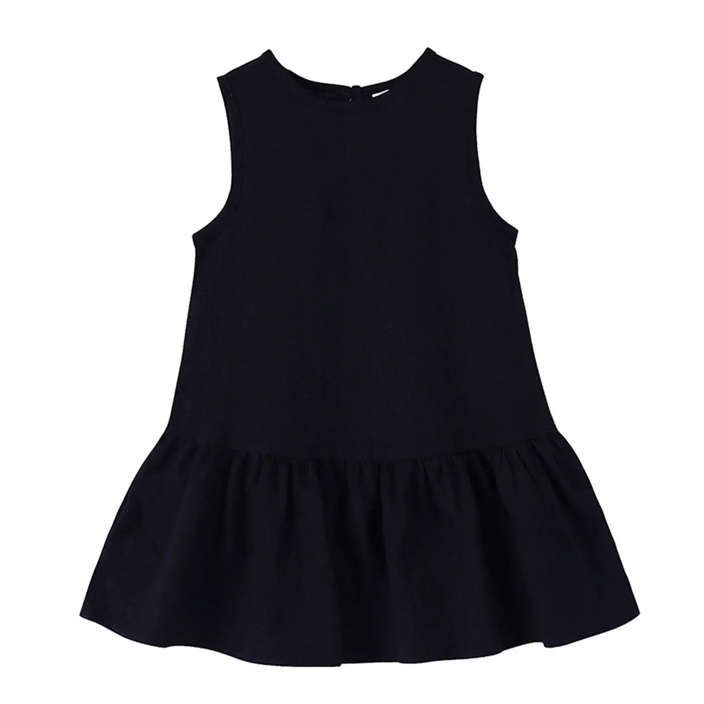 Kids Toddler Baby Girls Spring Summer Solid Sleeveless Princess Dress Clothes Christmas Dresses for Baby Girls 9 Months