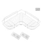 1/2PCS Bathroom Shelf Shower Wall Mount Shampoo Storage Holder With Suction Cup No Drilling Kitchen Storage Bathroom Accessories