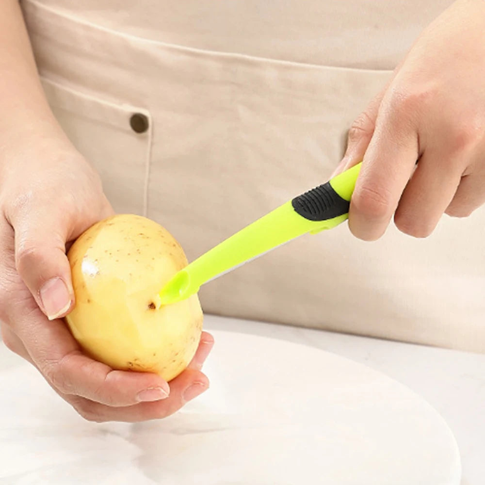 Peeling Knife Kitchen Household Stainless Steel Multifunctional Potato Peeling Tool Kitchen Vegetables and Fruits Tool