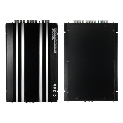 12V High power Car Power Amplifier 4 Channel Audio Speaker Cars Audio Stereo Surround Passive Subwoofer Audio Player